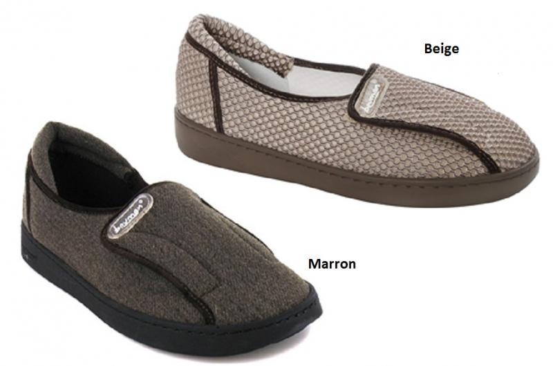 CHAUSSURES CONFORT TEXTILE : PANTOUFLES