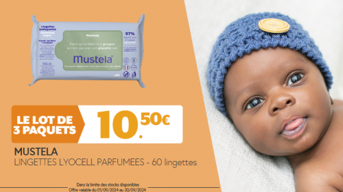 LINGETTES NETTOYANTE LOT DE 3