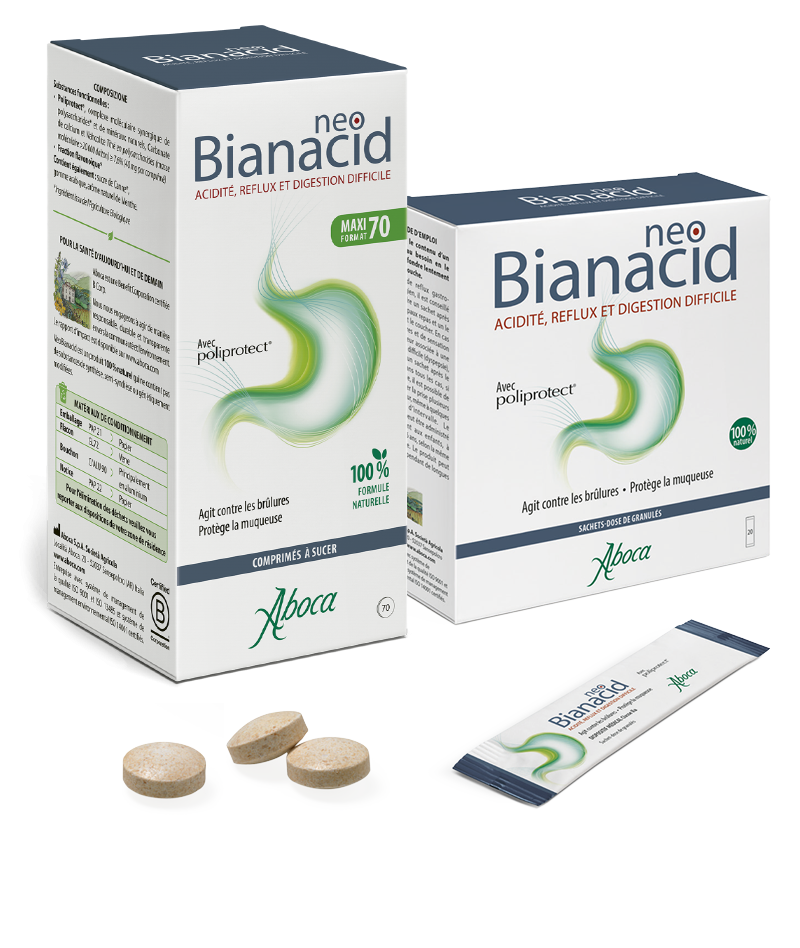 NEOBIANACID ACIDITE REFLUX ET DIGESTION DIFFICILE