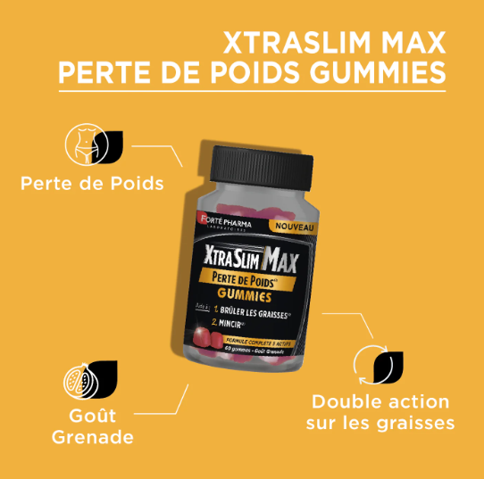 XTRASLIM MAX CAPTEUR GUMMIES