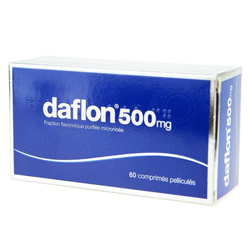 DAFLON 500 boite de 60 comprimés